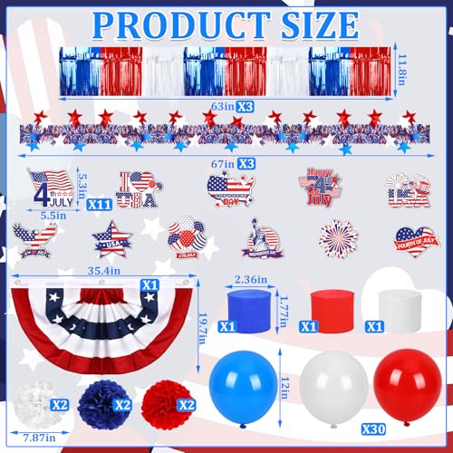 57-Piece Complete 4th of July Kit