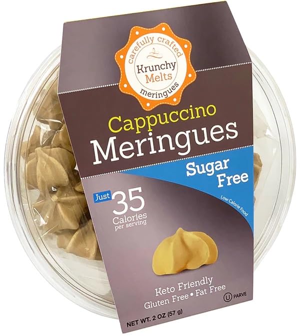 Krunchy Melts Original Sugar Free Meringue Cookies