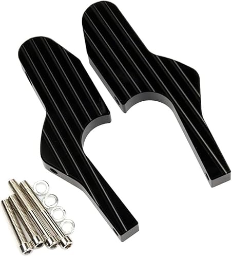 MOQIAOSEIKO Fußrasten Verlängerung Fußrasten Kompatibel mit Vespa GT GTS GTV 60 125 150 200 250 300 300ie Beifahrerfußstütze