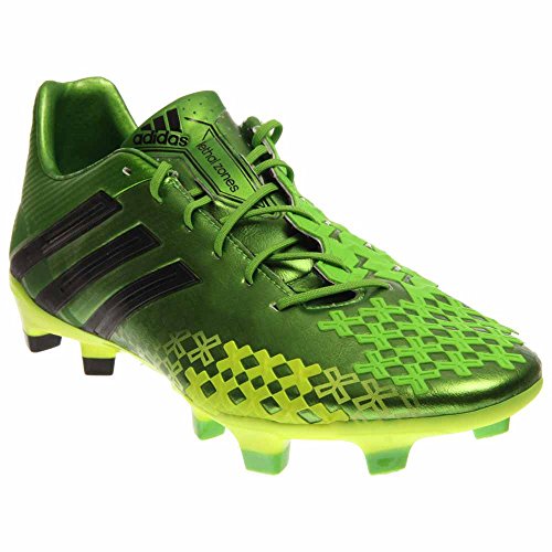 adidas Predator LZ TRX FG Cleats - Ray Green/Black/Electricity (Men) - 8