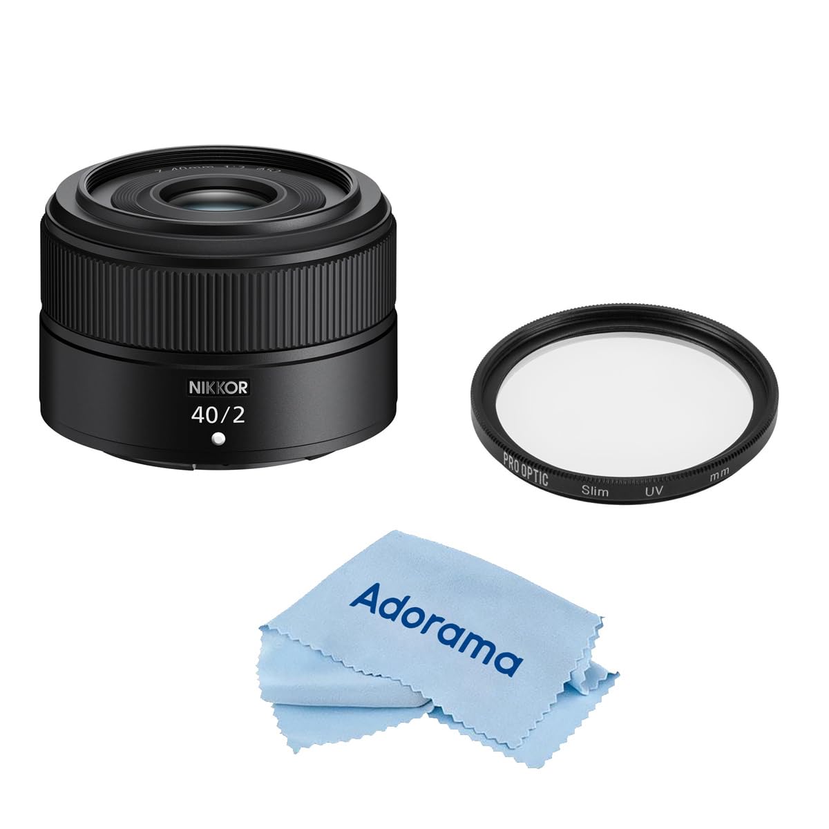 NIKKOR 40/2 レンズ + 52mmフィルター Amazon.com: Nikon NIKKOR Z 40mm f/2 Lens, Bundle with ProOptic Pro