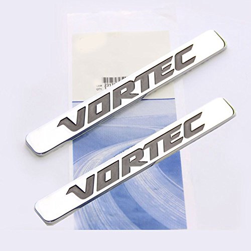 Yoaoo 2X Oem Vortec Emblems Badge For Silverado Gm Truck 6.0 Liter 1500 2500Hd Badge Chrome #TOP24