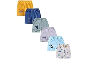 Toddler Boy 6-12 Months Elastic Waist Cotton Shorts