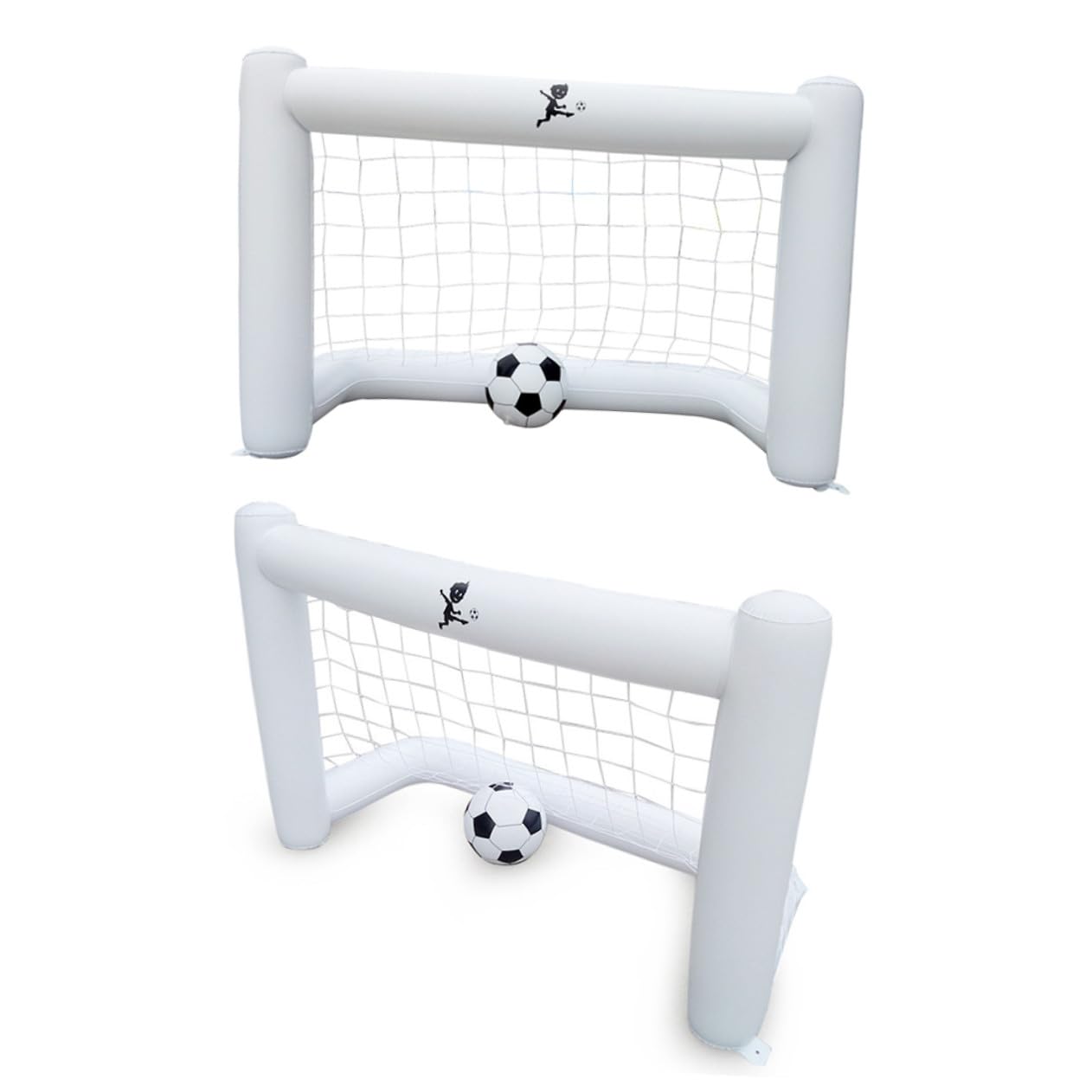 da Calcio Gonfiabile con Rete Resistente e Facile da Trasportare per Indoor e Outdoor per Spiagge e Parchi