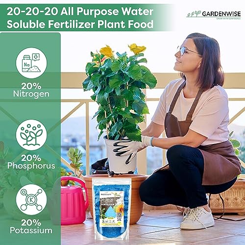 Fertilizante Gardenwise Granulado 10-10-10 y Líquido 20-20-20 miniatura 3