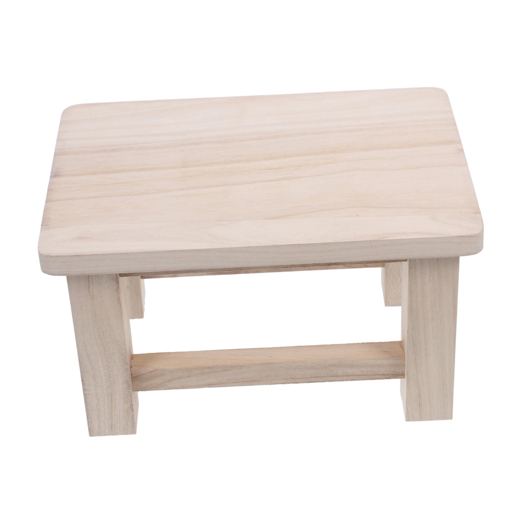 Tabouret en bois naturel pour l'entrée et les enfants de la maison