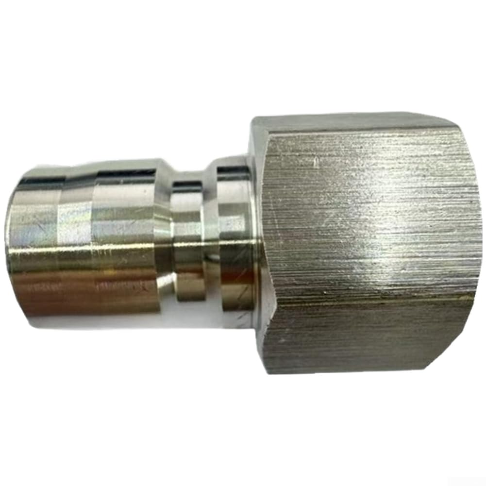 Acoplamiento rápido de acero inoxidable ZG1/2, conector reforzado de alta gama