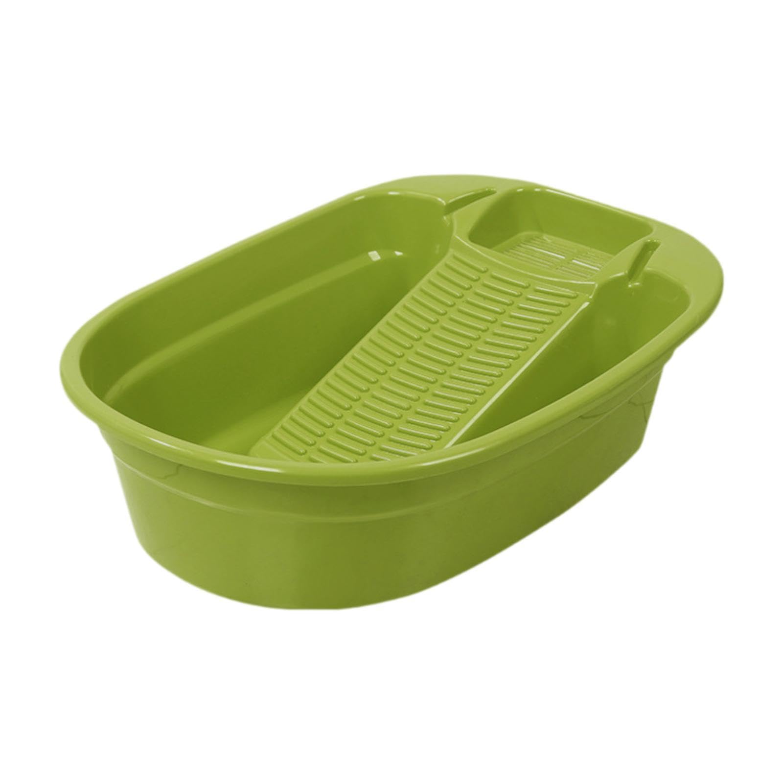 Lavabo à main avec planche à laver et système antidérapant