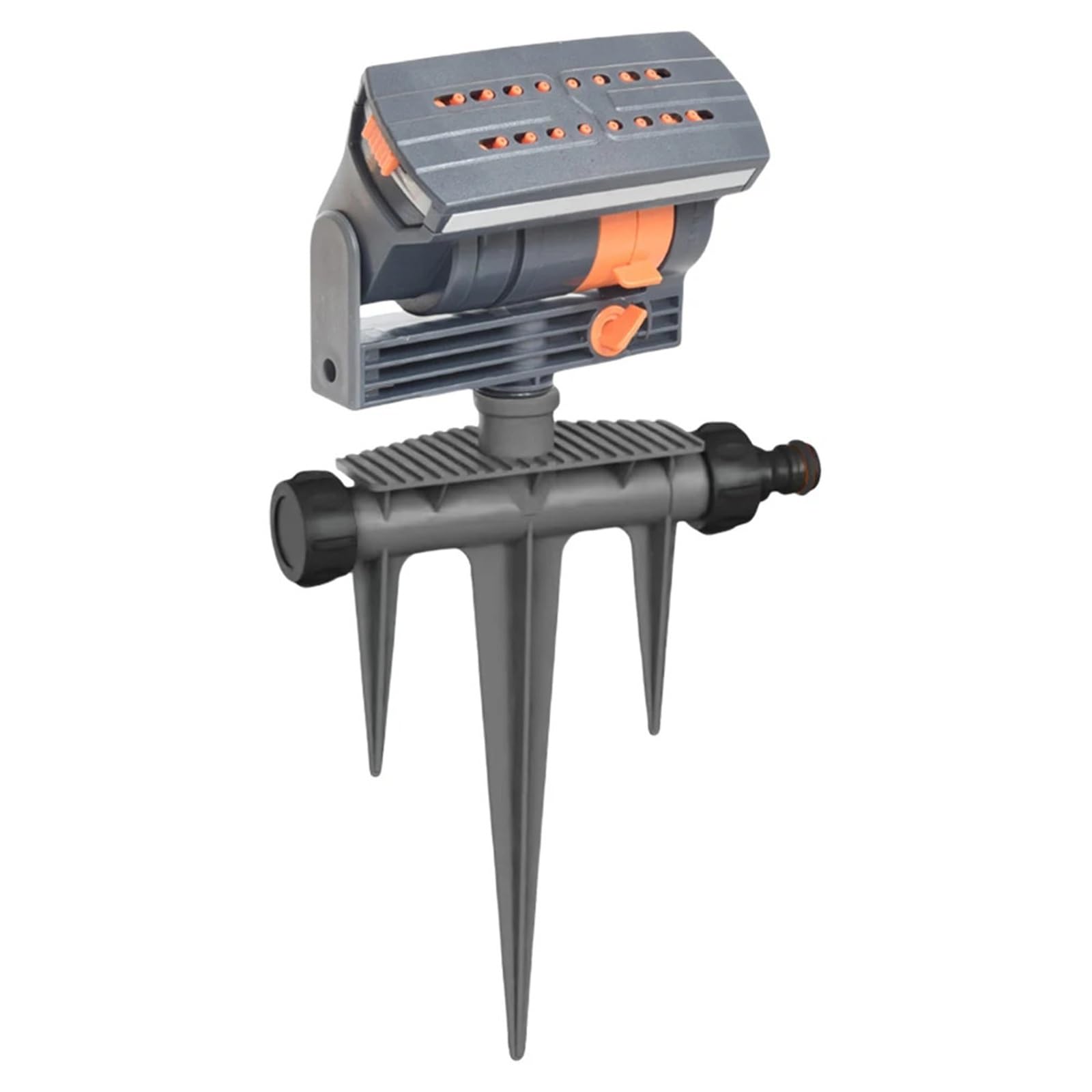 Irrigatore oscillante Barra rettangolare, Irrigatore oscillante a 16 ugelli con larghezza di flusso regolabile for prato automatico