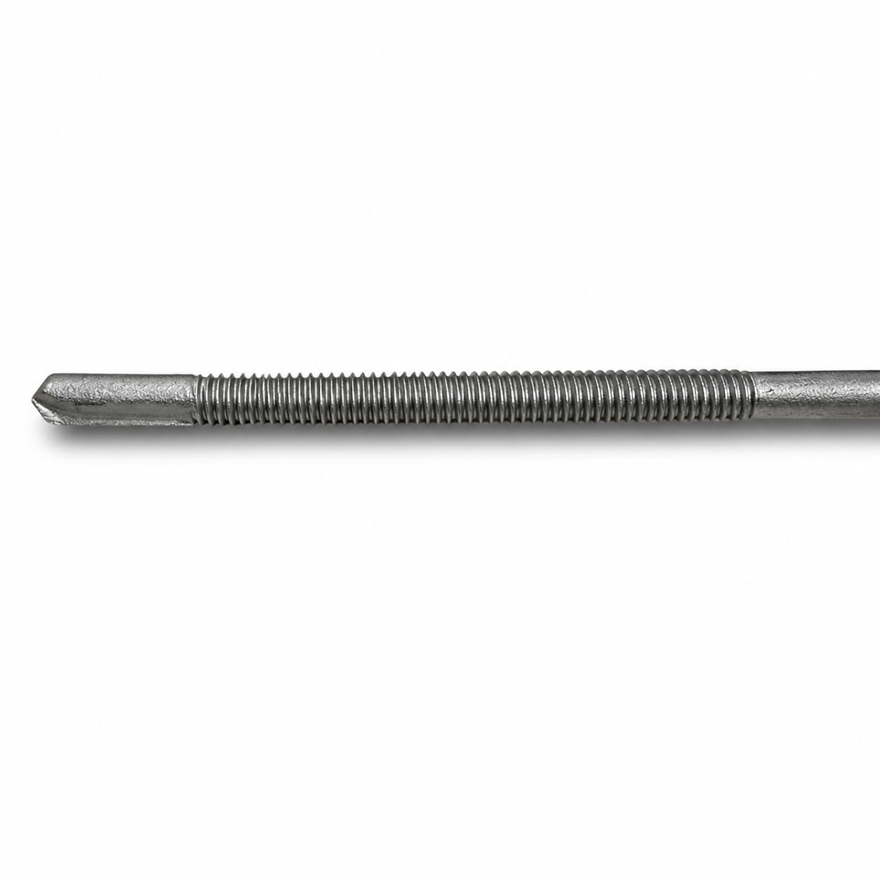 ETANCO GTR 12 SP A19 5,5/6,3 x 200 mm Tornillo de doble rosca autoperforante para paneles sándwich sobre acero RAL 9005, negro profundo, arandela de sellado EPDM ETA CE SW8, 100 unidades