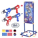 vansoet Shooting Game Toy for Age 5 6 7 8 9 10+ Years Old Kids, Boys 2pk Foam Ball Popper Air Guns...