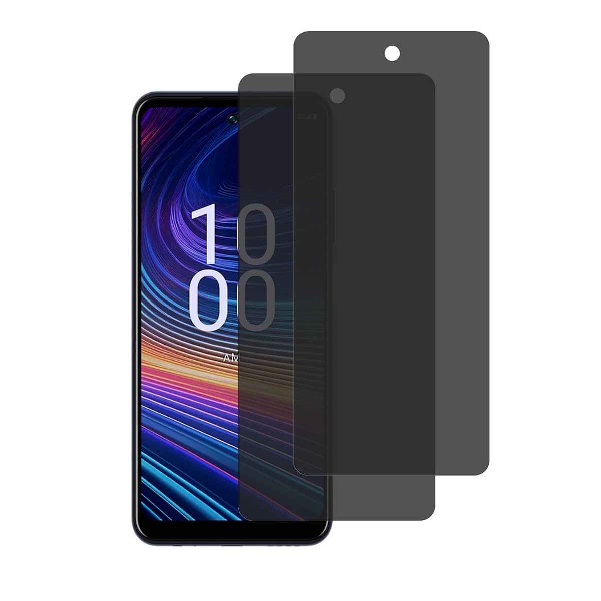 AISELAN Privacy Screen Protector for Boost Mobile Celero 5G+ 2024 6.7" - [2-Pack] Anti-spy Anti-peeping Anti-Scratch Tempered Glass for Boost Celero