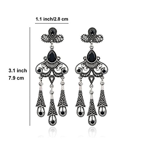 BundleMall 1920s Accessoires Thema Kostuum Mardi Gras Party Prop Toevoegingen aan Flapper Jurk (set 1) - Image 4