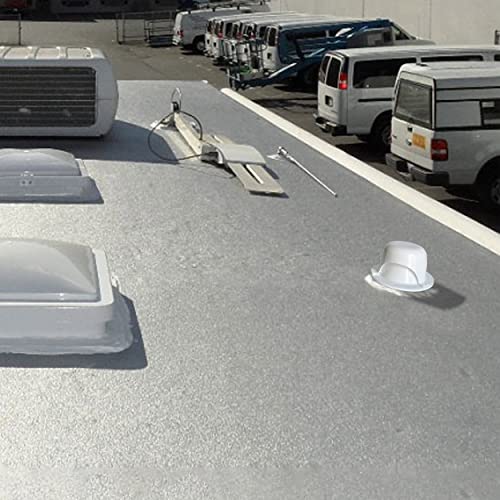Nu-Set Lock | Rv Roof Vent Caps | Rv Roof Vent Cover | Rv Accessories & Door Hardware (White) #TOP6