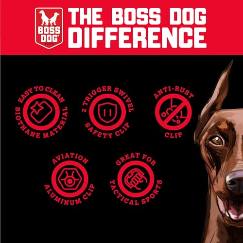 Boss Dog 65000 Tactical Polyester Webbing Tpu Tracking Leash thumb #2