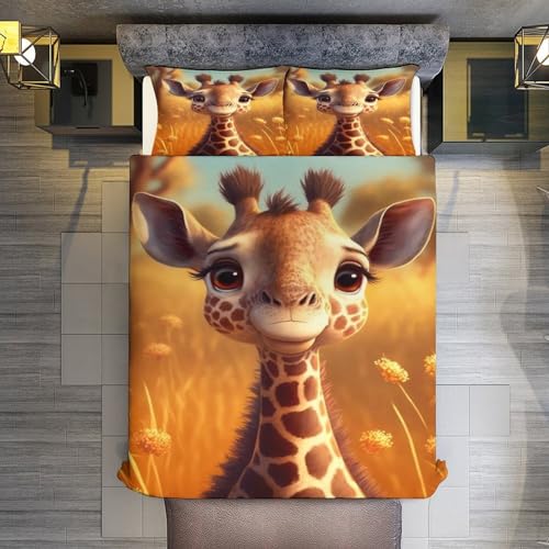 Parure de lit double cerf en microfibre de coton douceur durable - 3