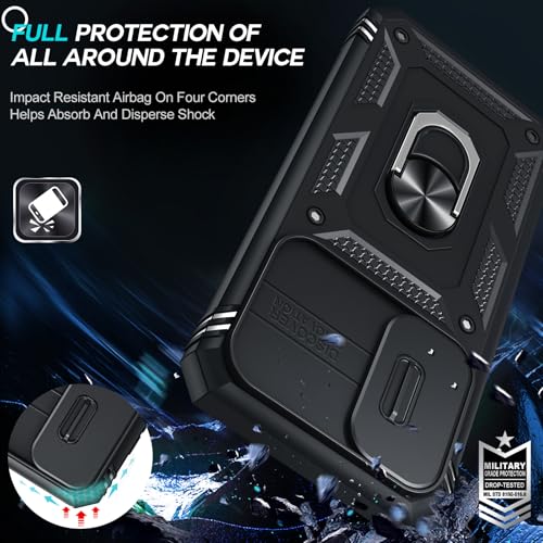 Protéger mon Samsung A54 5G : coque noire antichoc de voyage - 7