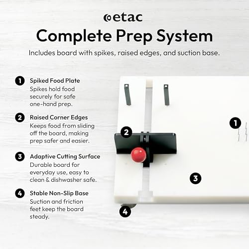Tabla de cortar adaptativa Etac Fix para una mano miniatura 3