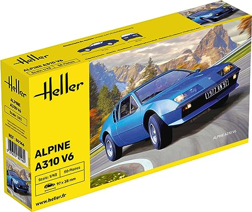 Maquette Alpine A310 Heller pour s'offrir un moment de modélisme créatif le week-end