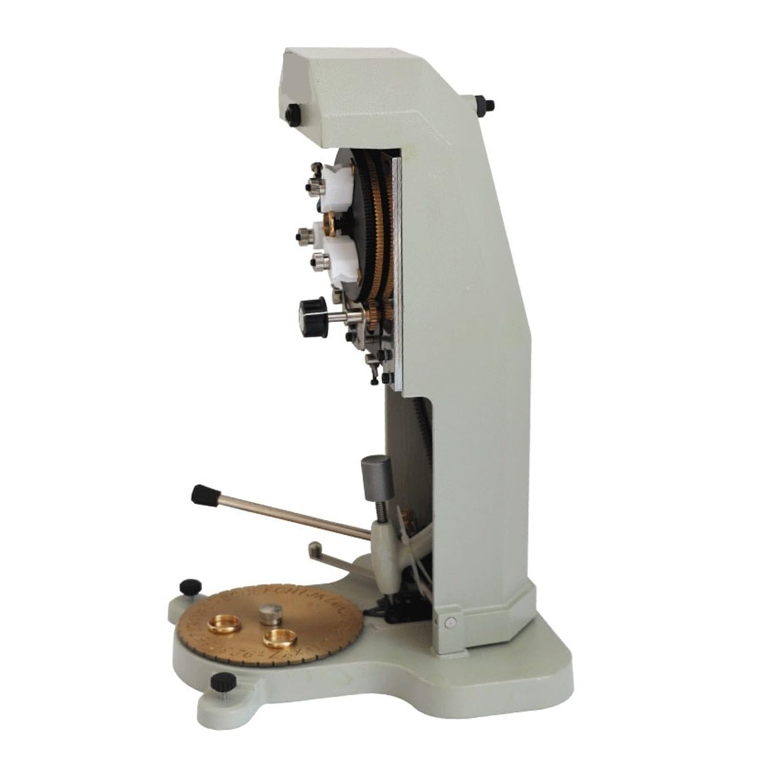 Machine À Graver Les Anneaux Intérieurs For La Fabrication De Bijoux En Or Et Argent, Deux Faces, Avec Cadran Lettres Standard Traceur Symboles Numériques Alphabétiques