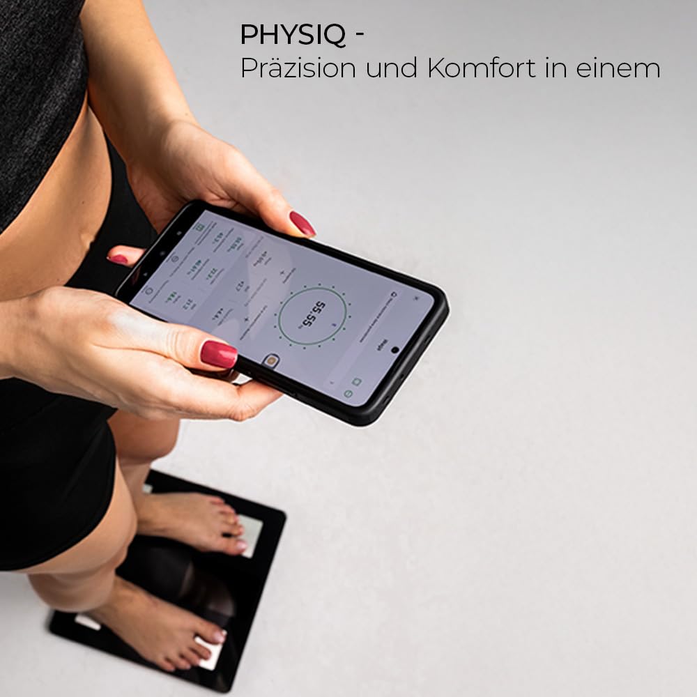 Personenwaage Digital Körperwaage Waage Personen | Weight Scale Digitale Personenwaagen mit Körperfettanalyse | Körperfettmessgerät Personenwage Analysewaage