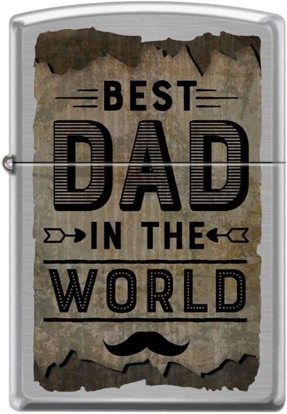 Zippo Lighter-Father and Son Happy Fathers Day Dad Fishing Windproof Lighter Best Dad Z5258
