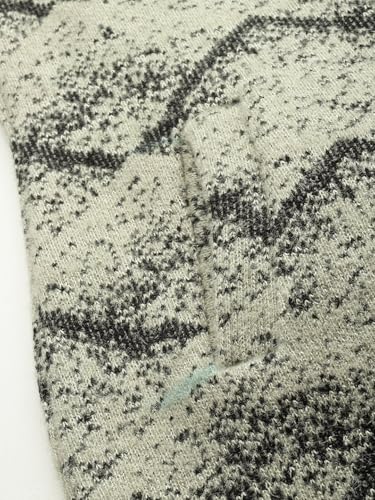 Image of Aarika Womens Winter Wear Lemon Colour Abstract Woolen Cardigan