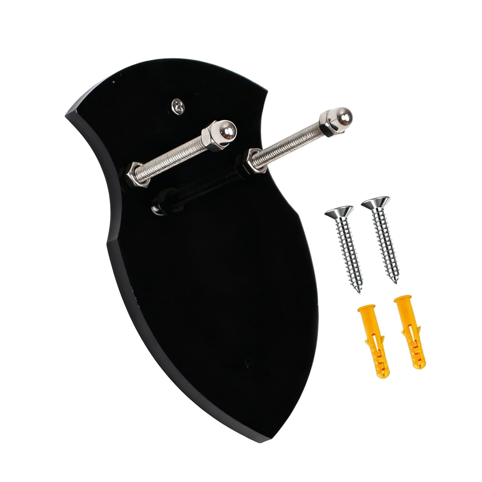 YWLUUOO Wall Mount Swords Vertical Display Holders ABS Hanging Rack with Mounting Hardware for Decorative Storage Wall Display Hanger