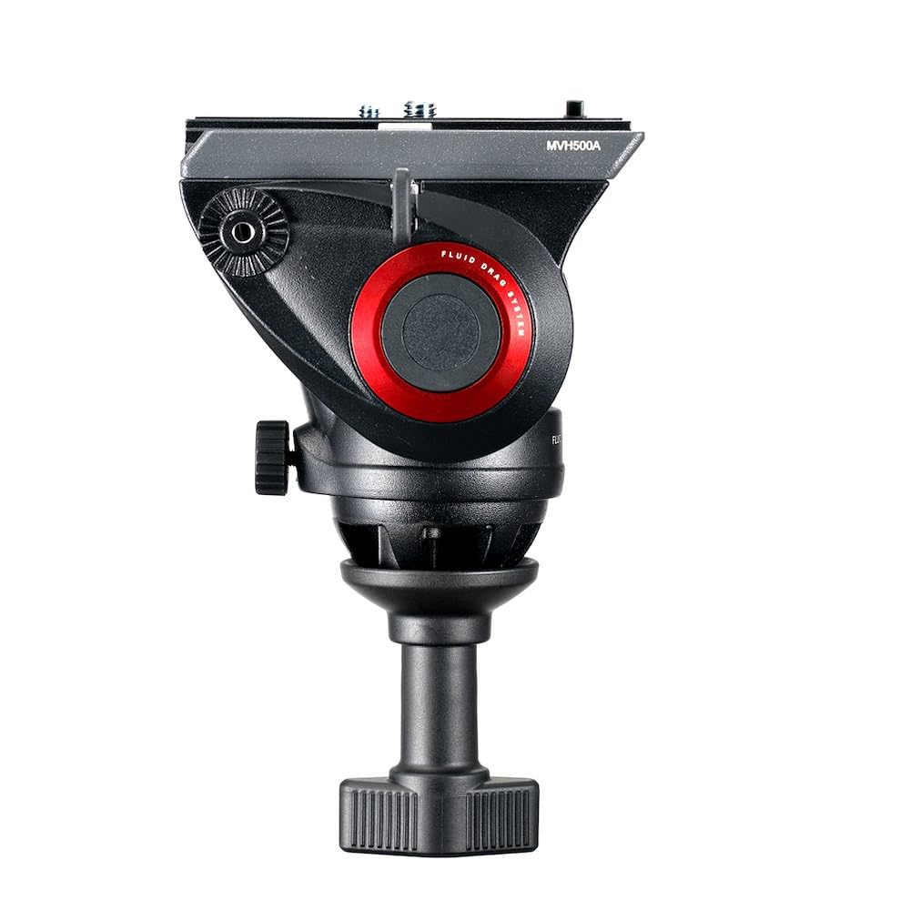 Amazon | Manfrotto プロフルード ビデオ雲台 60mm ハーフボール 