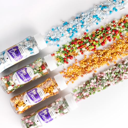 Günthart BackDecor Premium Streuselmix Cold Snow, 100 g, in praktischer Dose