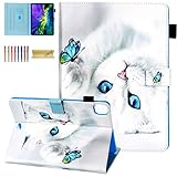 Dteck iPad Air 4 10.9 Inch 2020 Case, iPad Pro 11 Case, PU Leather Multi-Angle Viewing Stand...