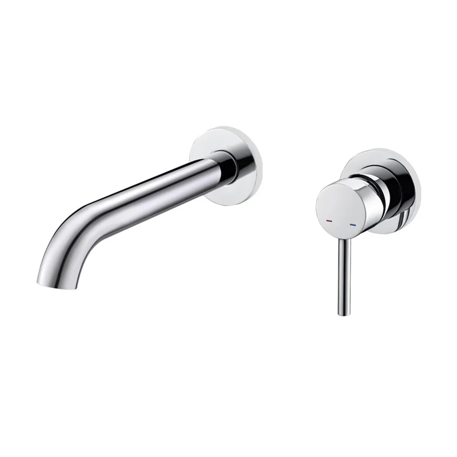 Grifo oculto de pared monomando mezclador de baño frío y caliente para lavabo empotrado Size C