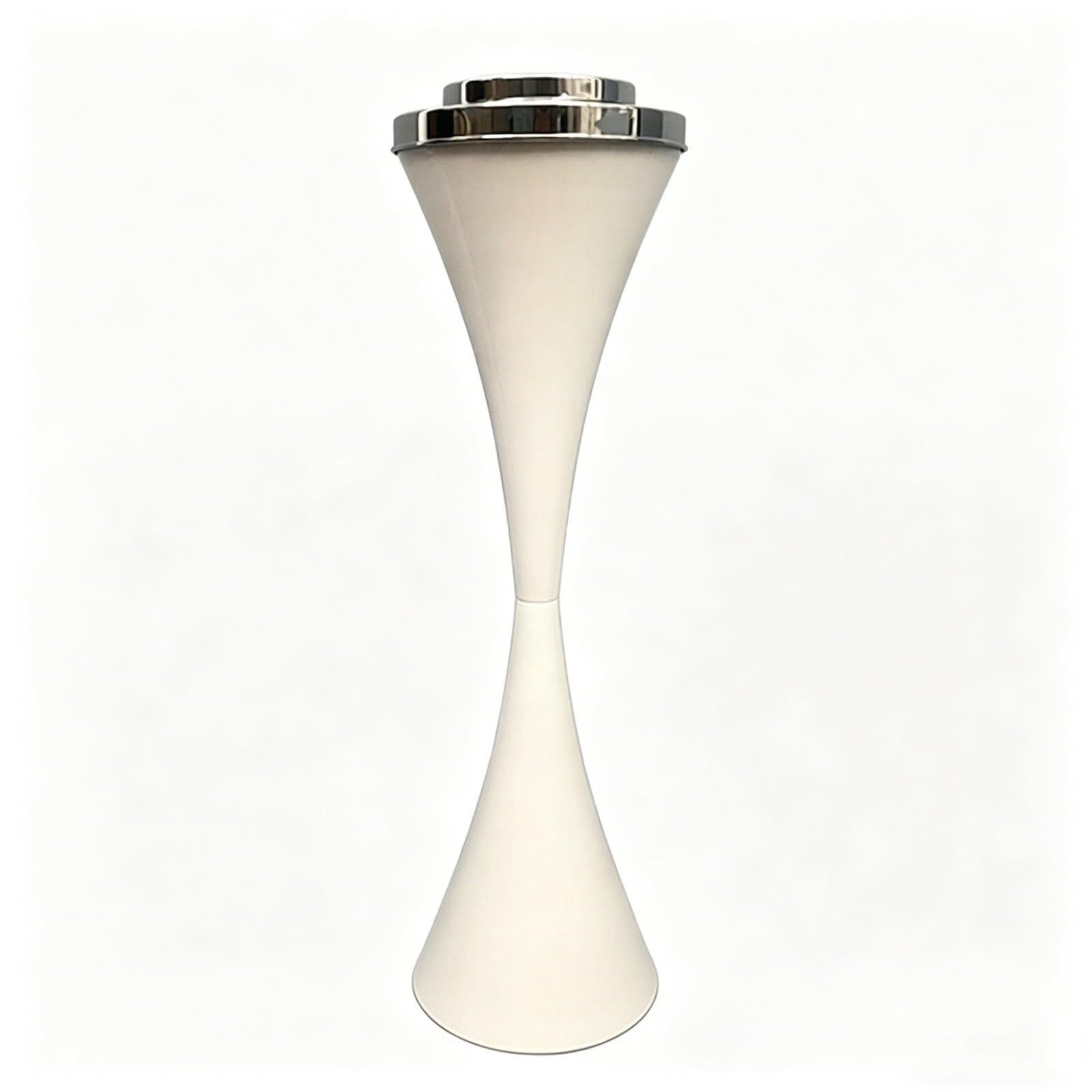 Smokeless Covered Ashtrays，Standing Ashtray, ，with Lid And Trash Can，with Lid，for Patio Indoor，for Home Garden(White)