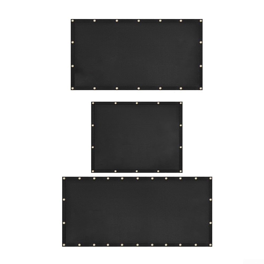 Feuerfester Hitzeschutz für Grills, schützt Ihr Deck mit müheloser Wartung, Grillmatte (91,5 x 183 cm)