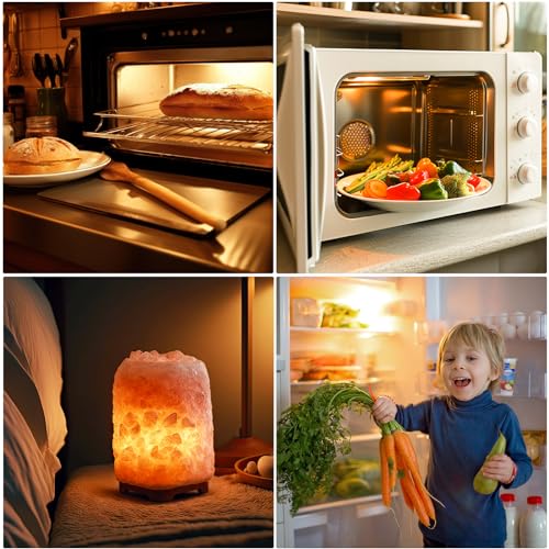 Klarlight G45 Backofen Glühbirne E27 Backofenlampe 40W 300 Grad Hitzebeständig, 2573K Warmweiße backofen lampe Für zu Backöfen, Kühlschränke, Salz-Lampen, Dunstabzugshaube