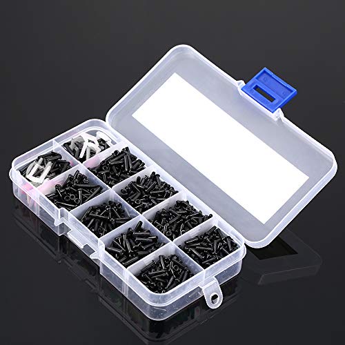 Andoer 1 caixa de raquete de badminton raquete ilhós ilhós acessórios para protetores de corda