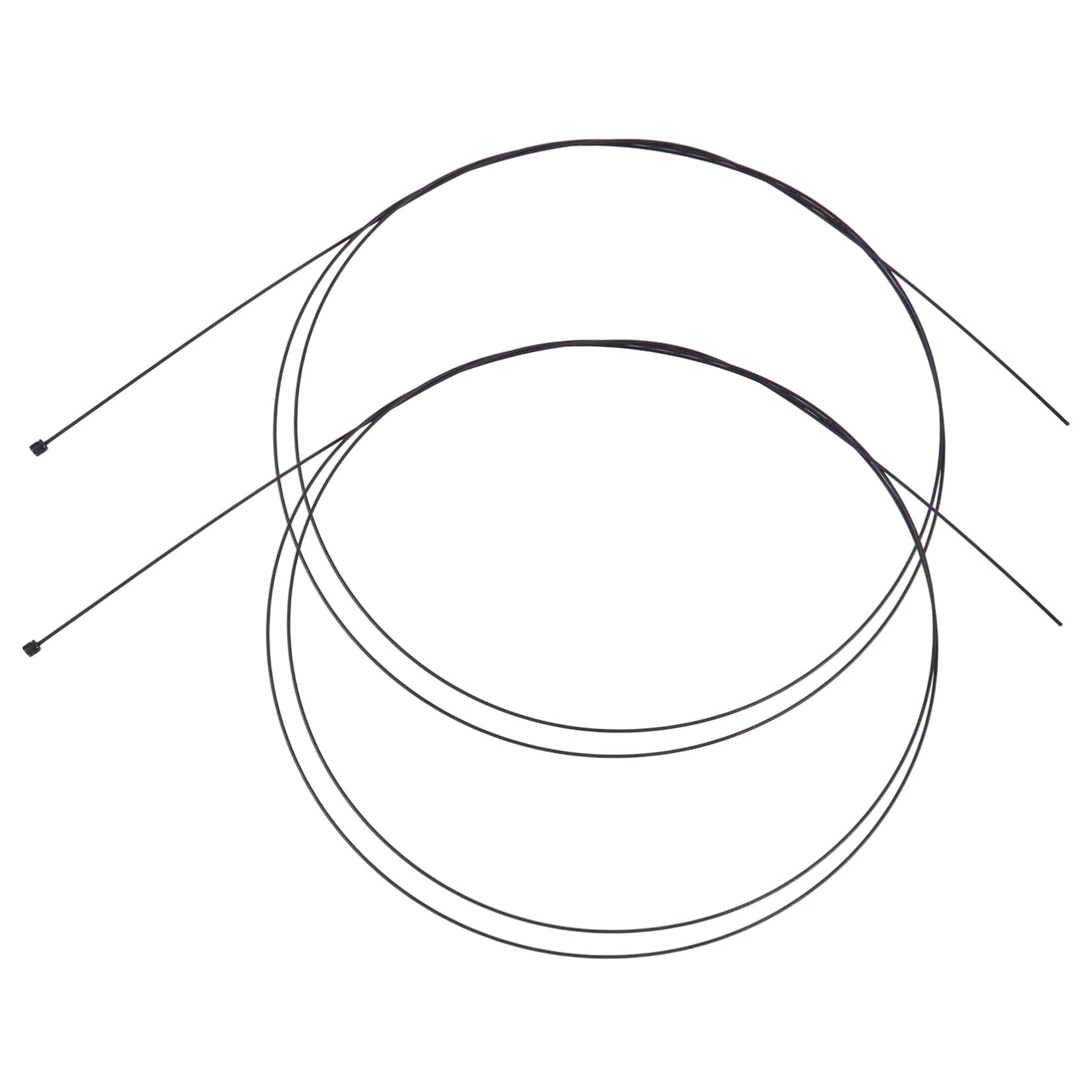 Gogogmee Mountain and Road Bike Cable 2pcs 1.6m Length Replacement Shifting Wire Bike Supplies