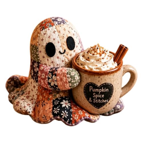 Kit de costura para principiantes de Fantasma de Peluche para manualidades de Halloween