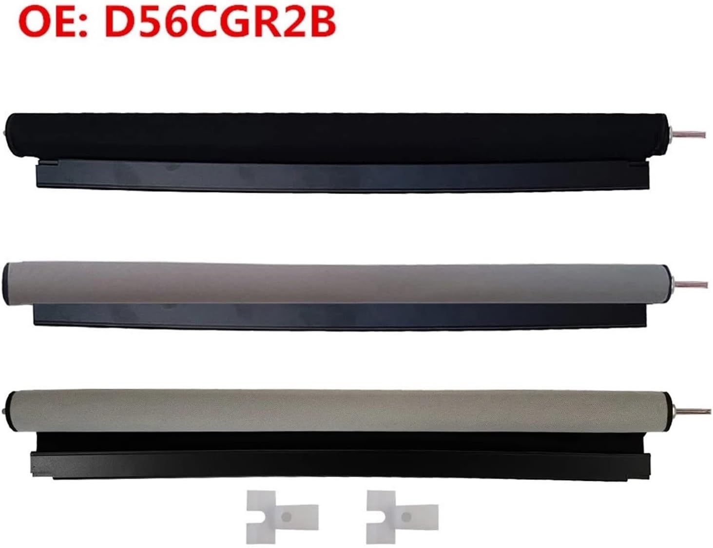 Car Panorama Sunroof Sunshade Curtain Cover Assembly D56CGR2B Compatible For Ford Edge 2012 2013 2014 2015 2016 2017 2018 2019(Gray)