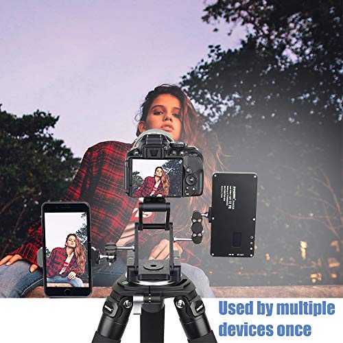 Z-Flex Tilt Tripod Head-Innorel Mh5 Cnc Aluminum Alloy All Metal Flexible Folding Z Pan 360° Horizontal Rotation With 1/4" And 3/8" Screws, Max Load 6.61Lb For Canon Nikon Sony Dsrl Camcorder Slider #TOP5