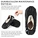 TonGass Reusable Bowling Shoe Protector Covers, Washable Slip-On Overshoes for Bowlings Shoes, Durable Stretch Fabric, Bowling Shoe Protection Accessory - Large