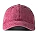Edoneery Men Women Baseball Cap-Low Profile Adjustable Washed Cotton Golf Dad Hat