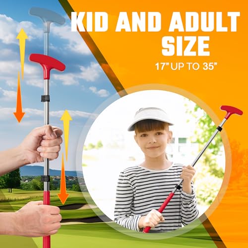 Image of Kids Putter Adjustable Length Junior Golf Club for Boys Girls Ages 2-12