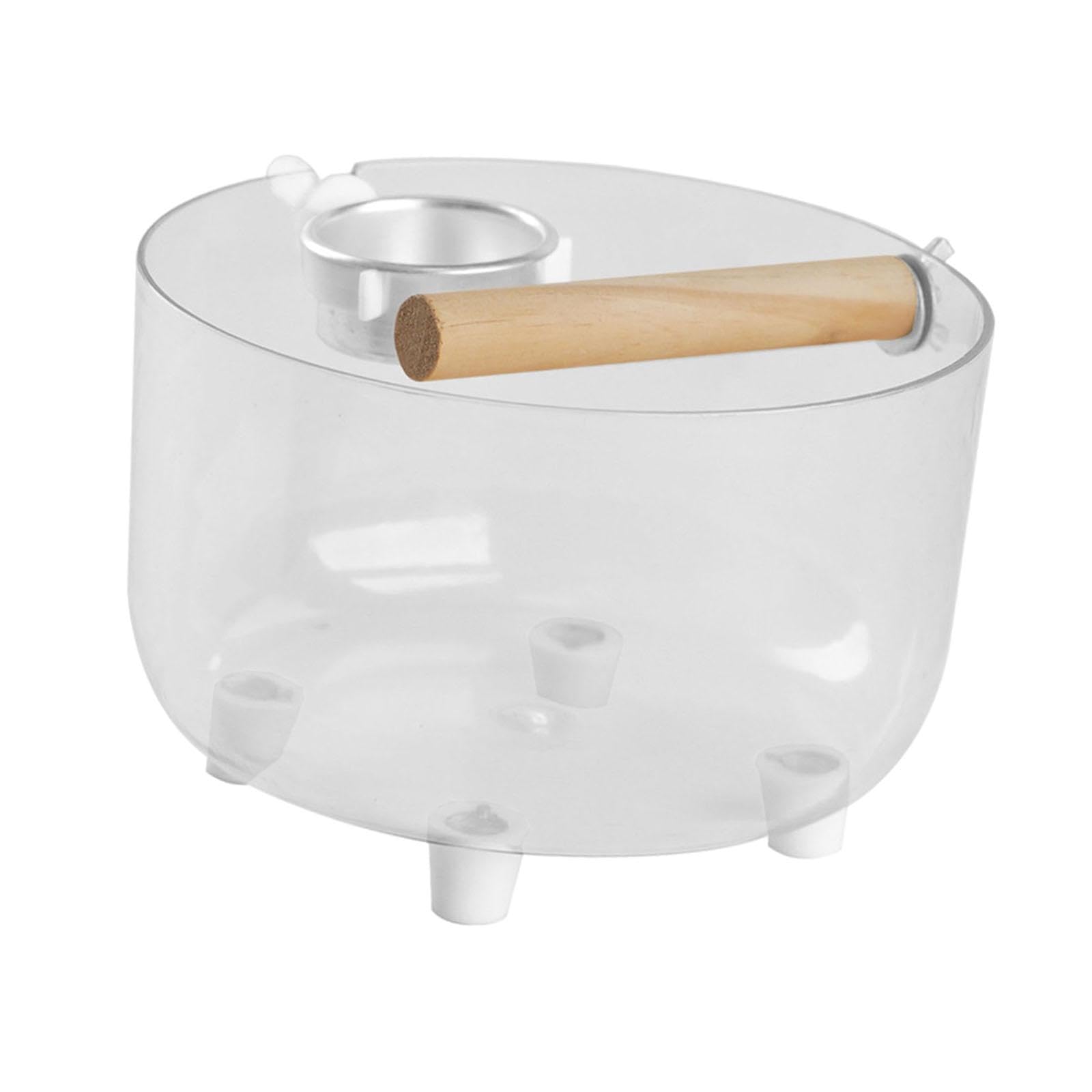CALANDIS™ Bird Toilet Stand Decor Holder Bird Potty for Outdoor Indoor Lovebird Round | Birdbaths | Bird & Wildlife Accessories | Yard, Garden & Outdoor Living-image-47
