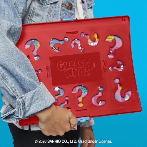 Hasbro Gaming Guess Who? Hello Kitty and Friends Edition Game | Officially Licensed Sanrio Games for Kids | 2 Players | 15 Mins. | Travel Friendly | Ages 6+ (Amazon Exclusive) - image 7