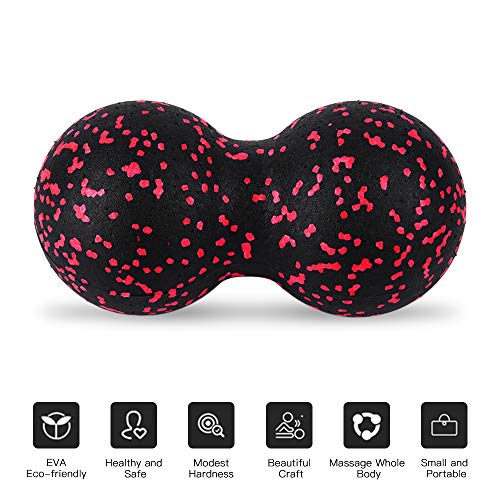 Bolas de terapia, Andoer Conjunto de bolas de massagem Bola de amendoim bola pontiaguda Bola Fascial