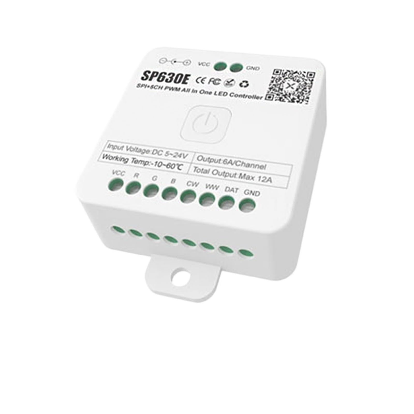 5V-24V SP630E BT LEDコントローラ 5CH SMD5050 Amazon.com: All in One LED Controller SP630E 5CH PWM SPI