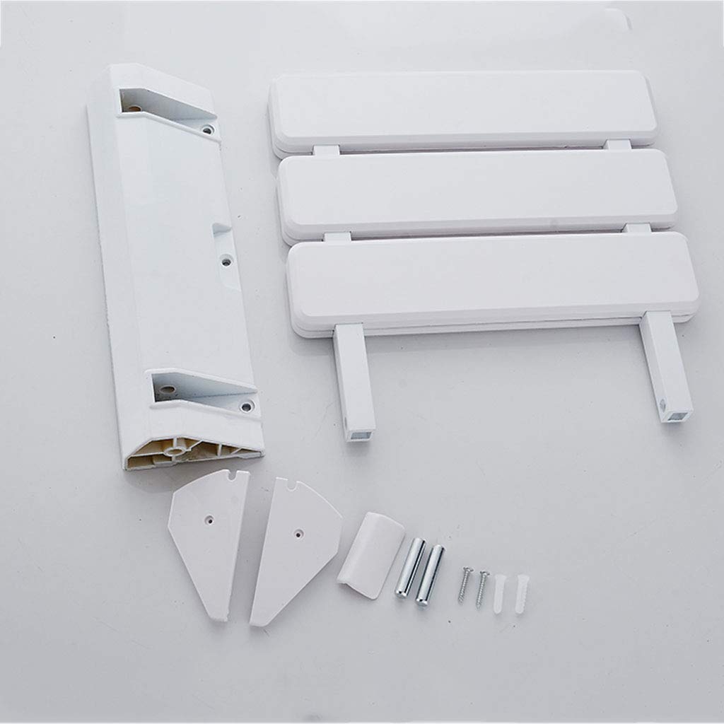 Desventaja Asientos de Ducha Montado en la Pared Plegable Silla de baño Taburete Antideslizante Ergonómico Banco de bañera Ayuda de Movilidad para Personas Mayores Discapacitado Mujeres Embarazadas