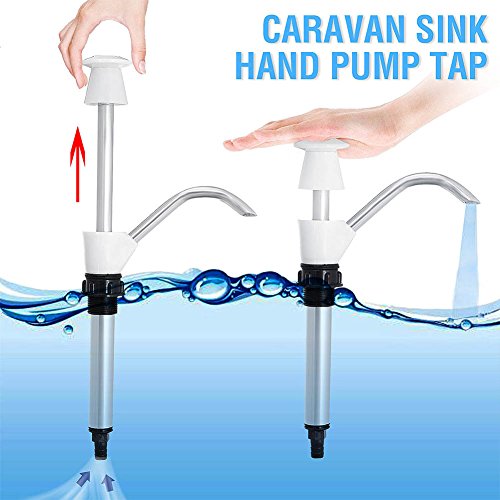 Hand Water Pump Caravan Sink Water Hand Pump Tap Camping Trailer Motorhome Rv 4wd Replacement Double Action Camping Trailer Motorhome Replacement Pumping Tool
