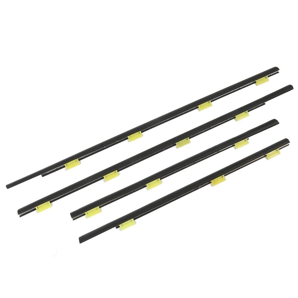 Bgdolpbu One Color Spare Parts 4Pcs Front Rear Outside Window Weatherstrip Belt For Crv 2002-2006 72450Sca E01